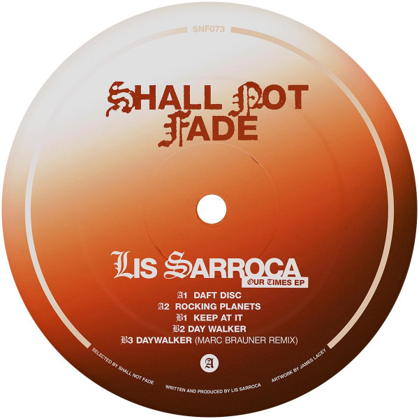 Lis Sarroca - Our Times EP (clear vinyl) : 12inch