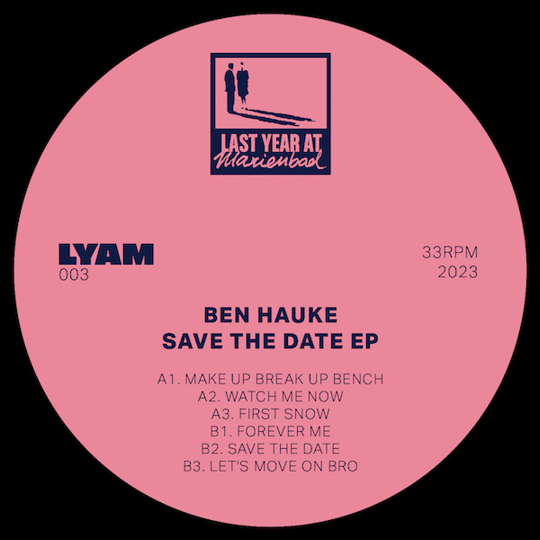 Ben Hauke - Save The Date : 12inch
