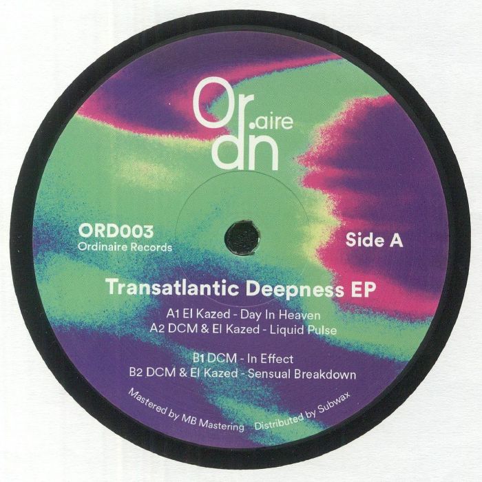 Dcm / El Kazed - Transatlantic Deepness EP : 12inch
