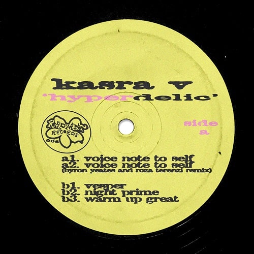 Kasra V - Hyperdelic EP : 12inch