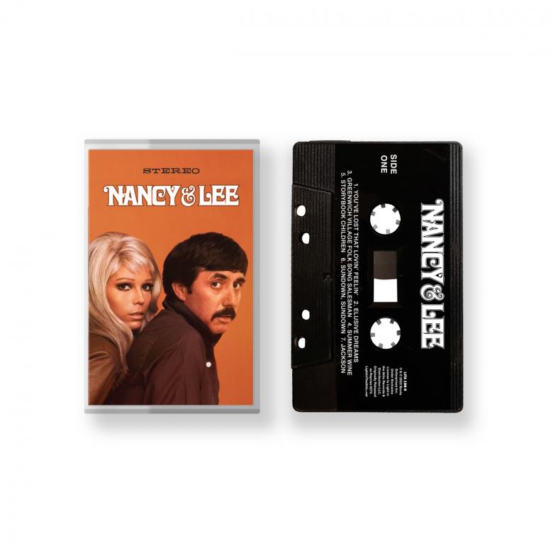 NANCY SINATRA & LEE HAZLEWOOD - Nancy & Lee (CS Gold Metallic) : CASSETTE