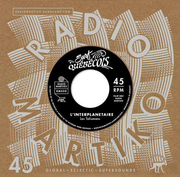 LES TALISMANS - L'Interplanetaire / Guitare Jet : 7inch