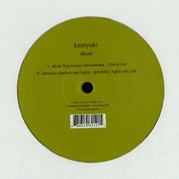 Kuniyuki - shout : 12inch