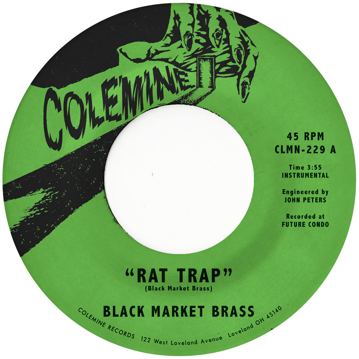 Black Market Brass - Rat Trap / Chop Bop : 7inch(purple)