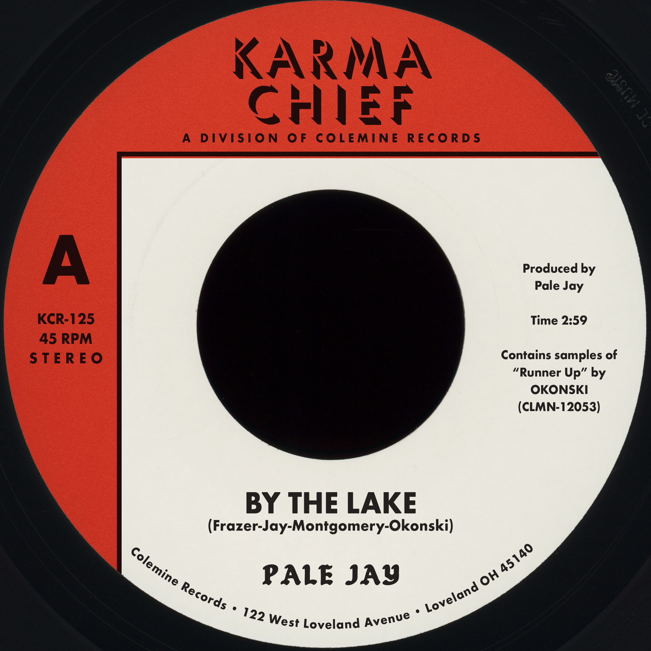Pale Jay & Okonski - By The Lake : 7inch