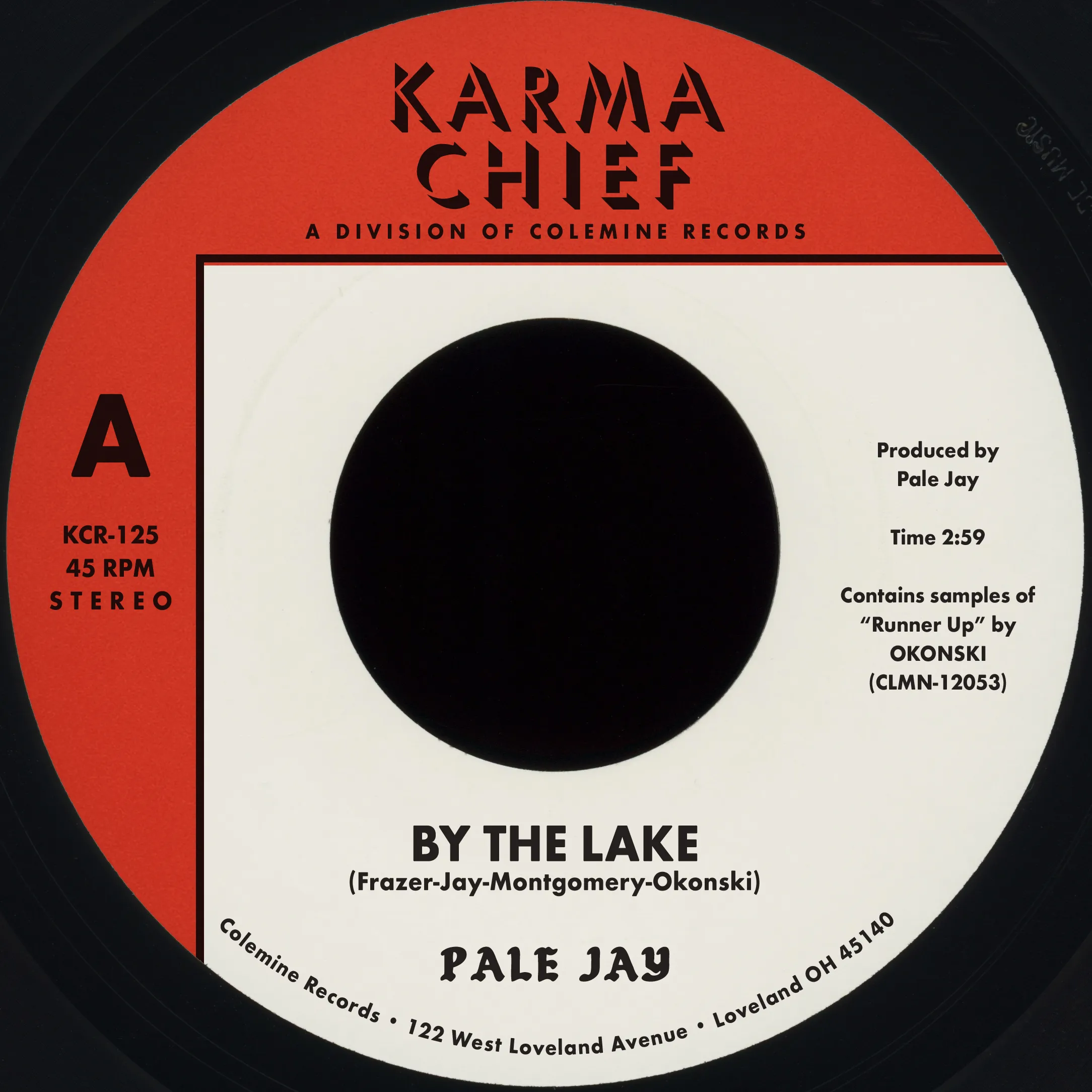 Pale Jay & Okonski - By The Lake : 7inch