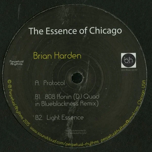 BRIAN HARDEN - The Essence of Chicago : 12inch
