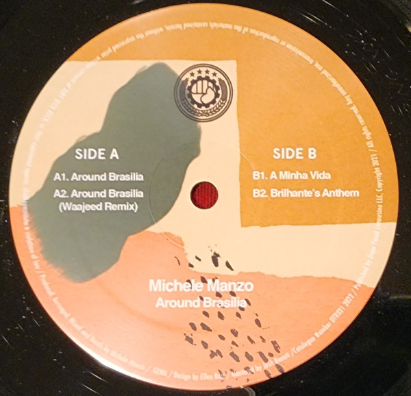 Michele Manzo - Around Brazillia EP : 12inch