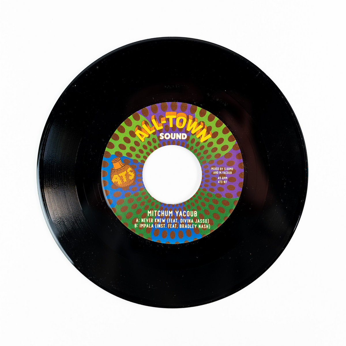 Mitchum Yacoub - Never Knew : 7inch