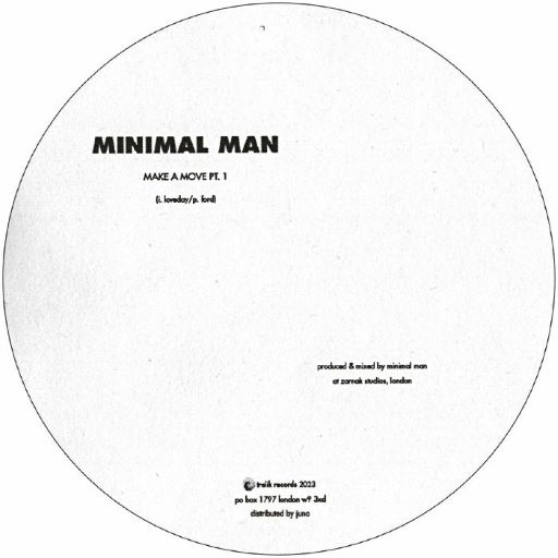 Minimal Man - Make A Move (reissue) : 12inch