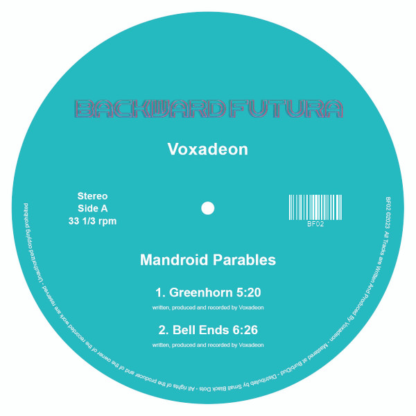Voxadeon - Mandroid Parables : 12inch
