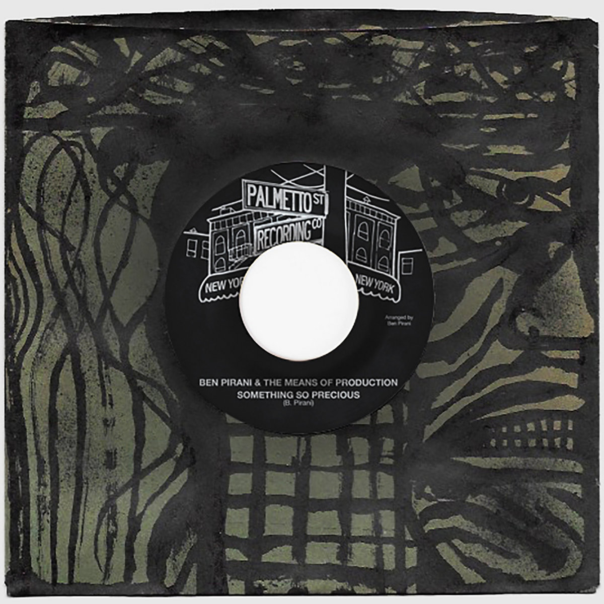 Ben Pirani & The Means of Production - I Know It Hurts / Something So Precious : 7inch