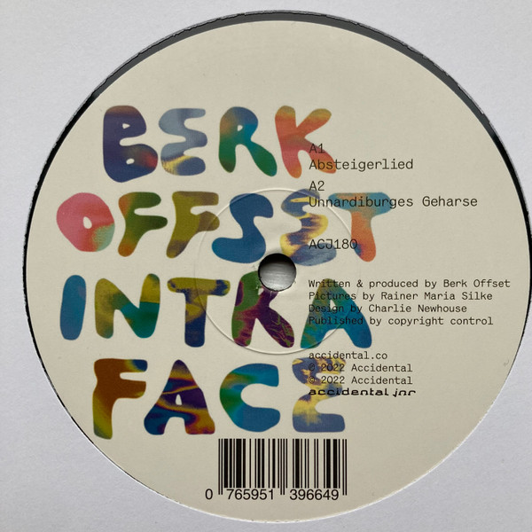 Berk Offset - Intraface : 12inch