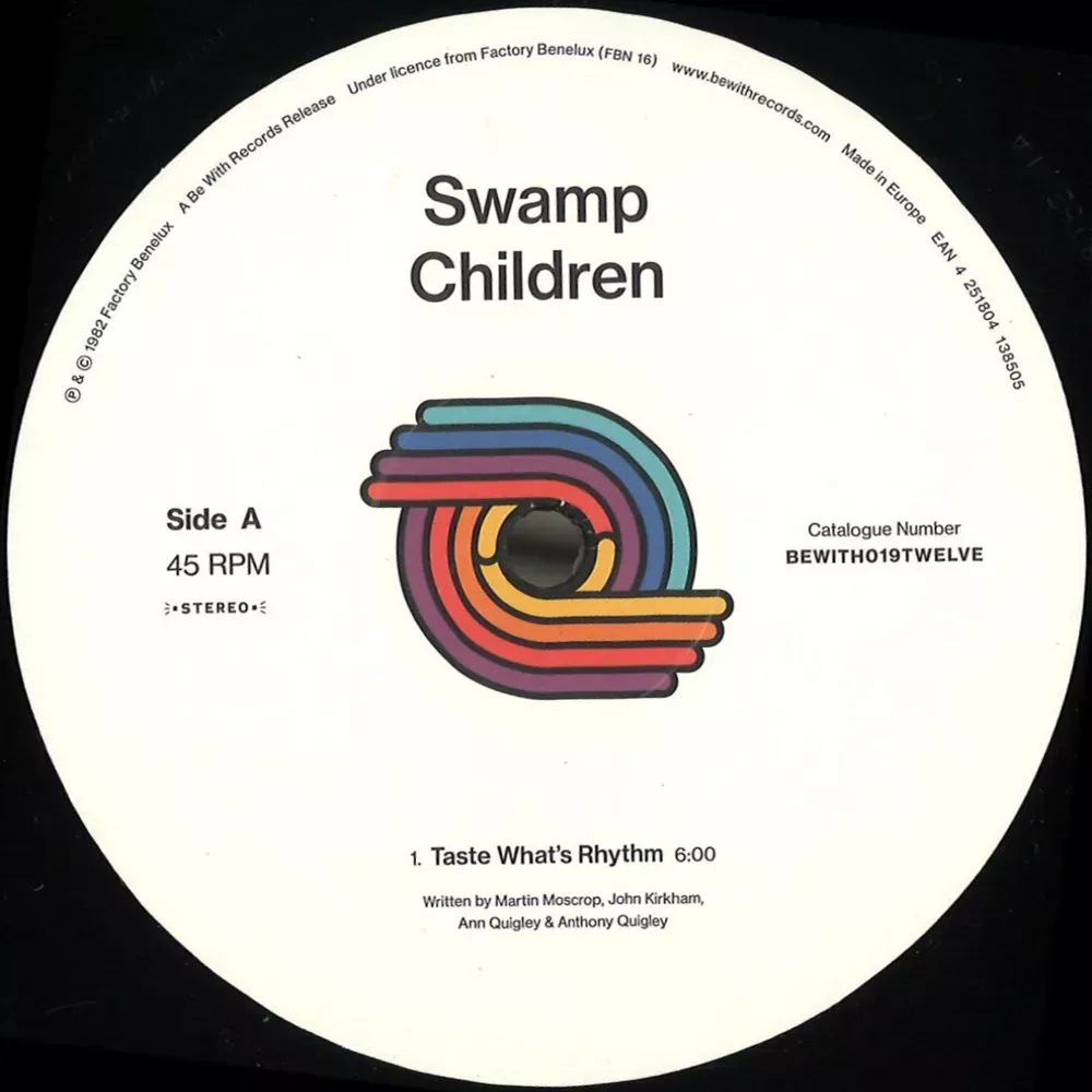 Swamp Children - Taste What's Rhythm : 12inch
