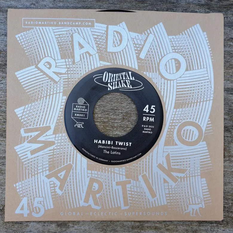 THE LATINS / ALBA AND ORCHESTRE ARIS - Habibi Twist / Alba's Shake : 7inch