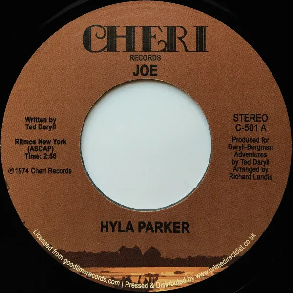 レアソウル EP JOE/HYLA PARKER C-501 Hyla Parker - Joe / Quiet Tunes | NEWTONE RECORDS