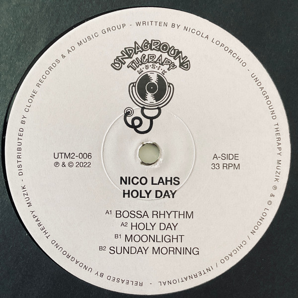 Nico Lahs - Holy Day : 12inch