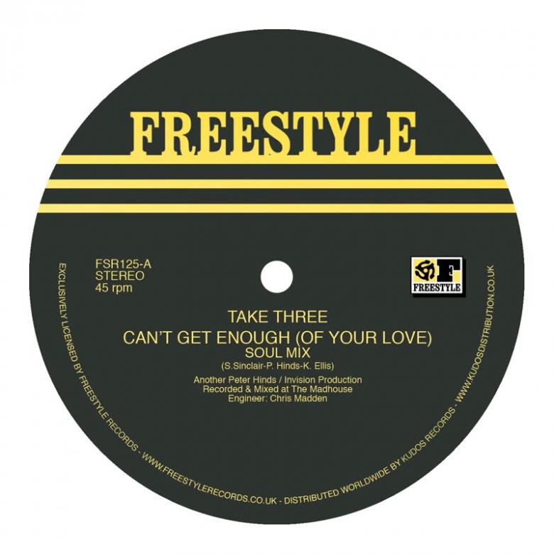 Take Three - Can't Get Enough (Of Your Love) : 12inch