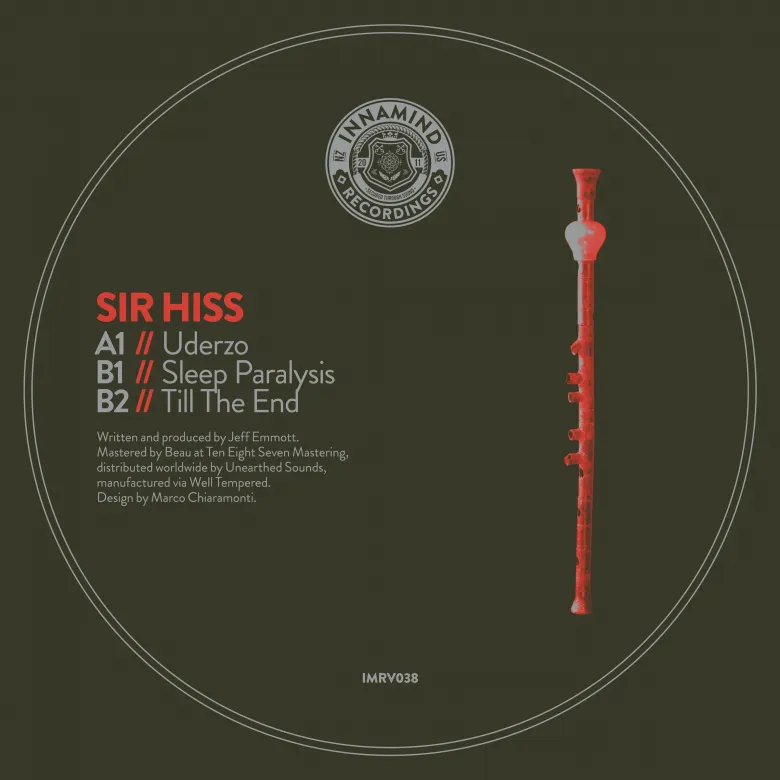 Sir Hiss - IMRV038 : 12inch