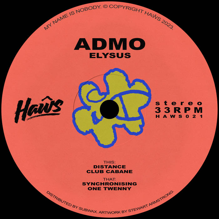 Admo - Elysus : 12inch