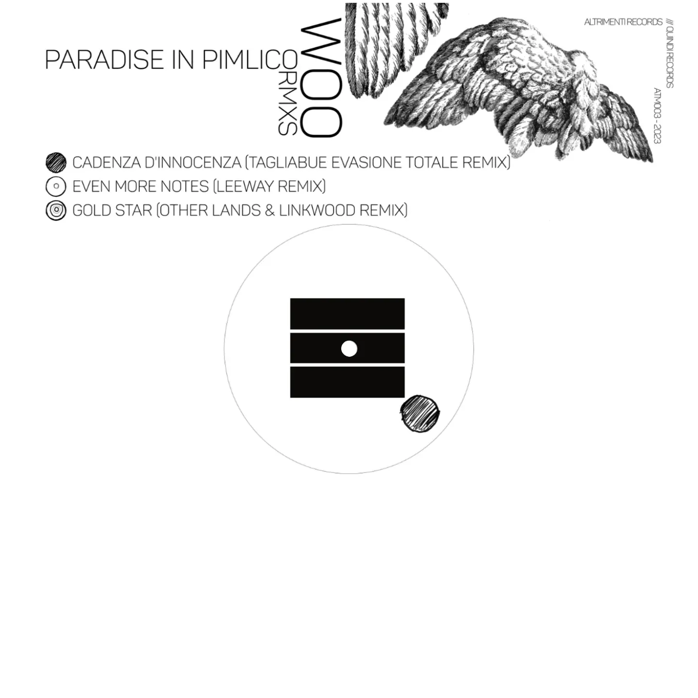 Woo - Paradise in Pimlico Remixes Other Lands & Linkwood / Leeway / Tagliabue Evasio : 12inch