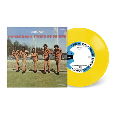 Ponderosa Twins + 1 - Bound b/w I Remember You : 7inch(Yellow)