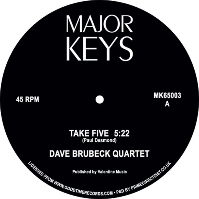 The Dave Brubeck Quartet - Take Five : 12inch