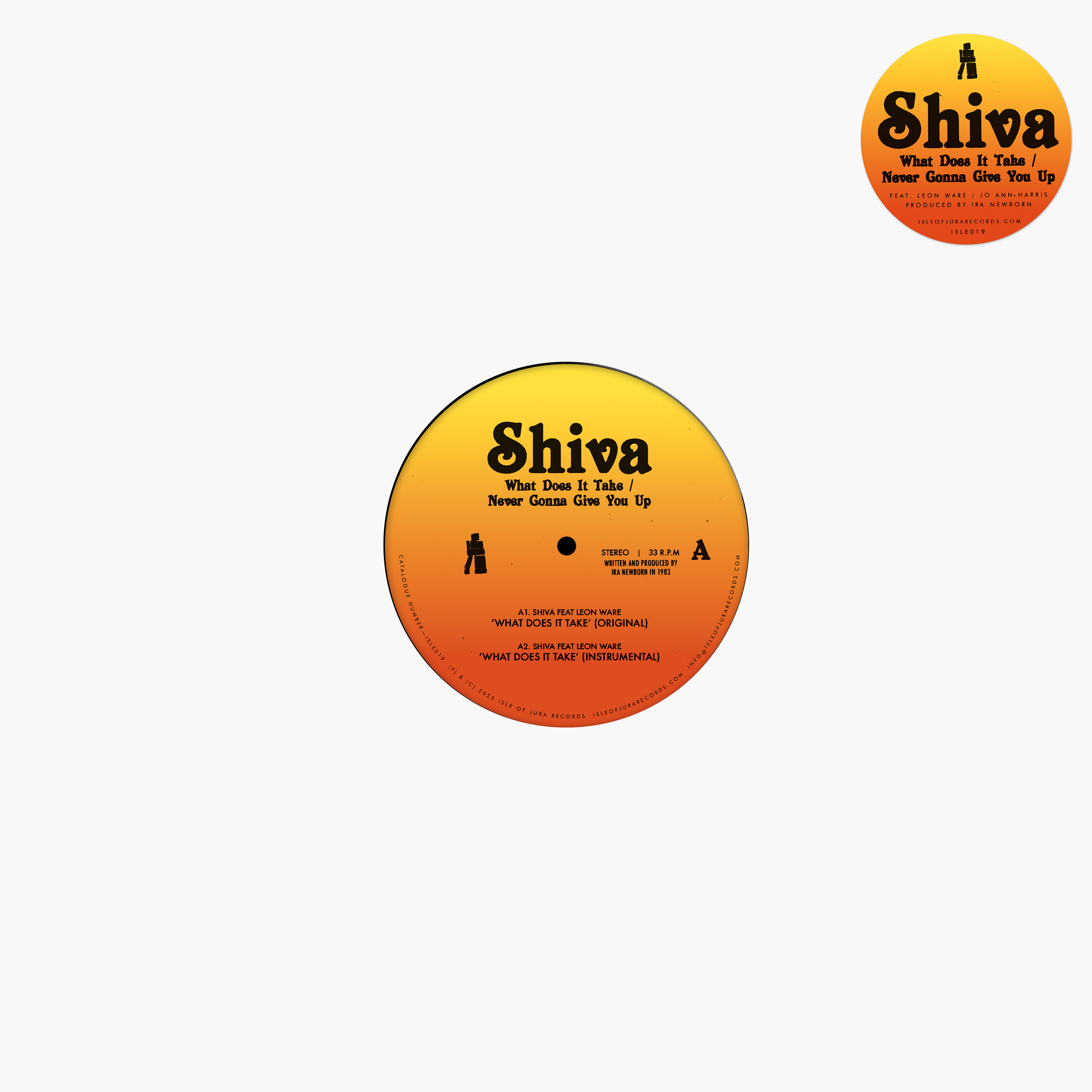 Shiva - Never Gonna Give You Up : 12inch