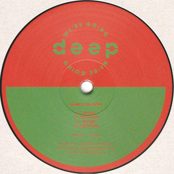 James Shinra - We're Going Deep 12005 : 12inch