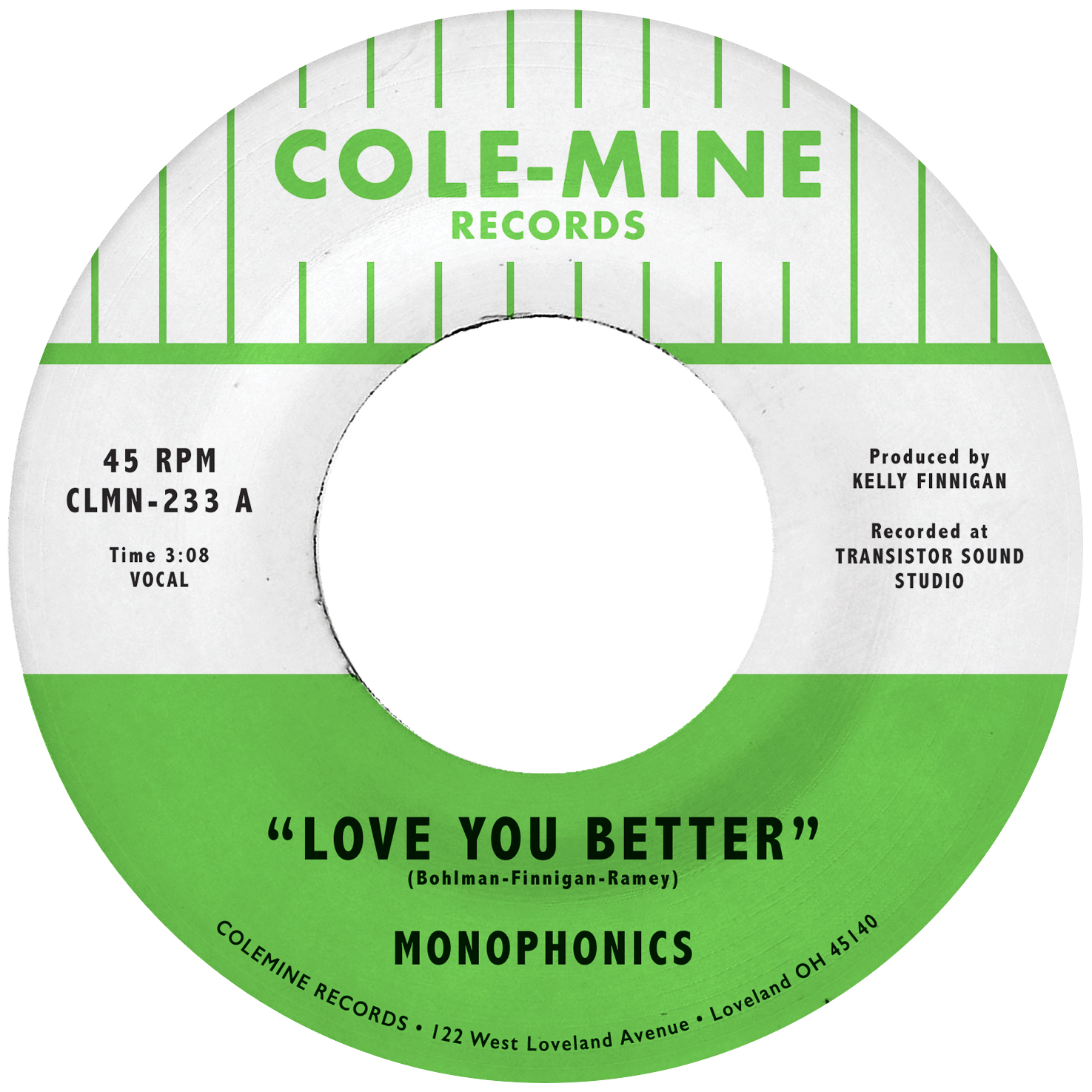 Monophonics & Kelly Finnigan - Love You Better / The Shape Of My Teardrops : 7inch