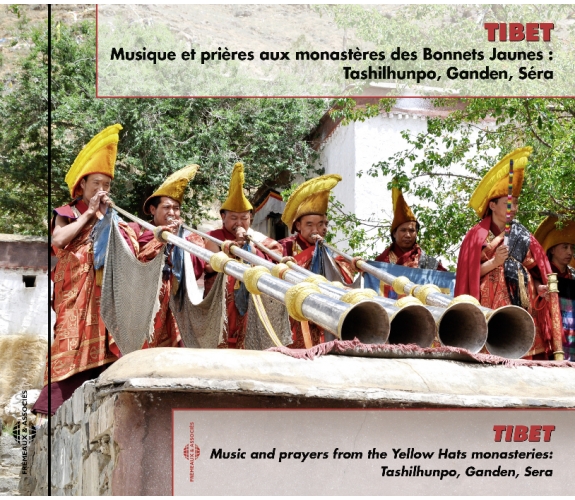 Various - Francois Jouffa - Musique Et Prieres Aux Monasteres Des Bonnets Jaunes:Tashilhunpo,Ganden,sera : CD