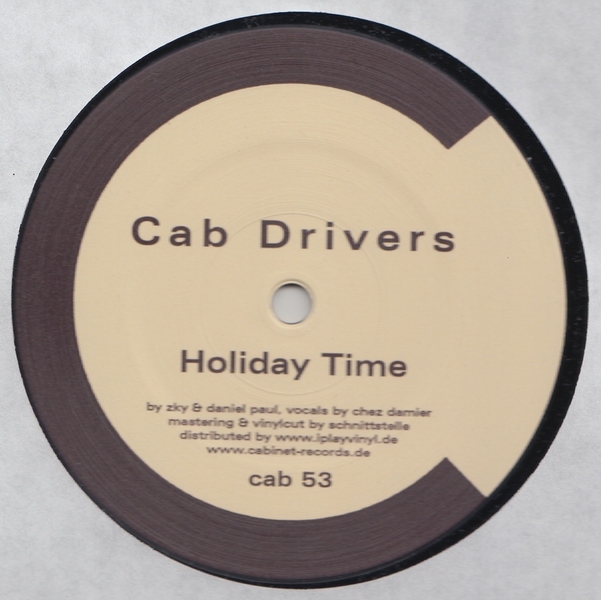 Cab Drivers Feat. Chez Damier - Holiday Time : 12inch