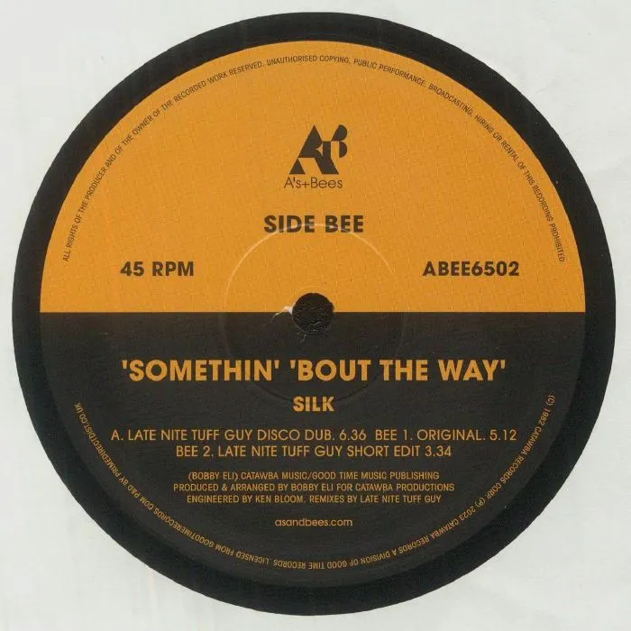 Silk - Somethin' 'Bout The Way : 12inch