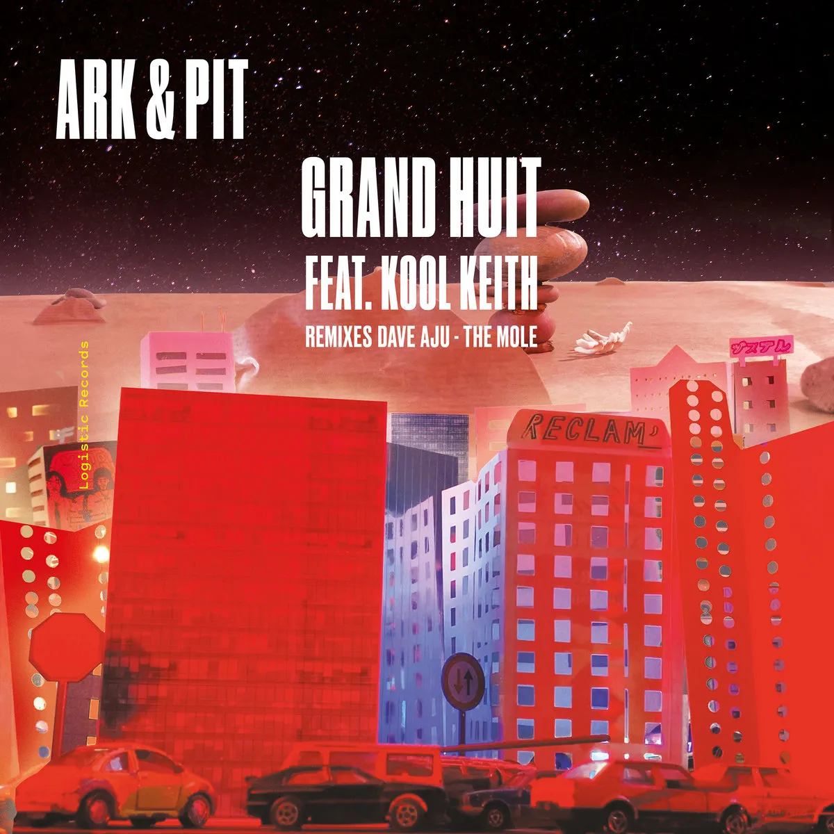 Ark & Pit Spector - Grand Huit (Dave Aju, The Mole Rmxs) : 12inch