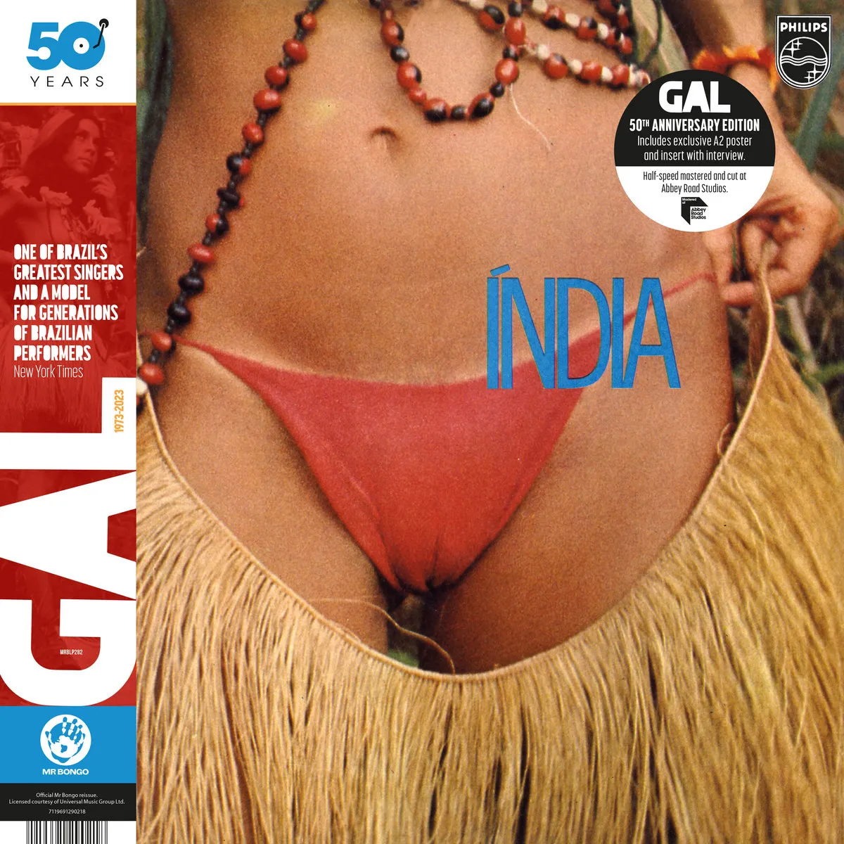 Gal Costa - India (50th Anniversary Edition) : LP