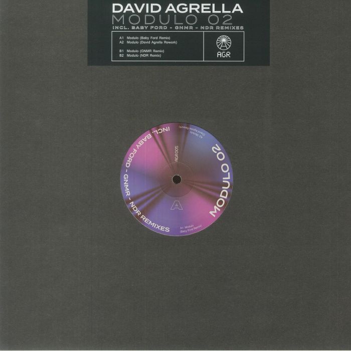 David Agrella - Modulo 02 (feat Baby Ford/GNMR/NDR mixes) : 12inch