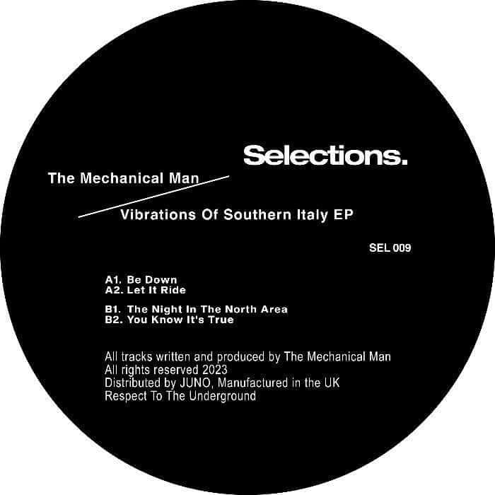 The Mechanical Man - Vibrations Of Southeren Italy EP : 12inch