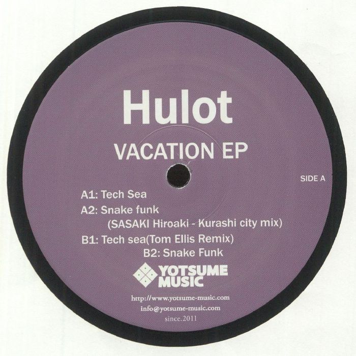 Hulot - Vacation EP : 12inch