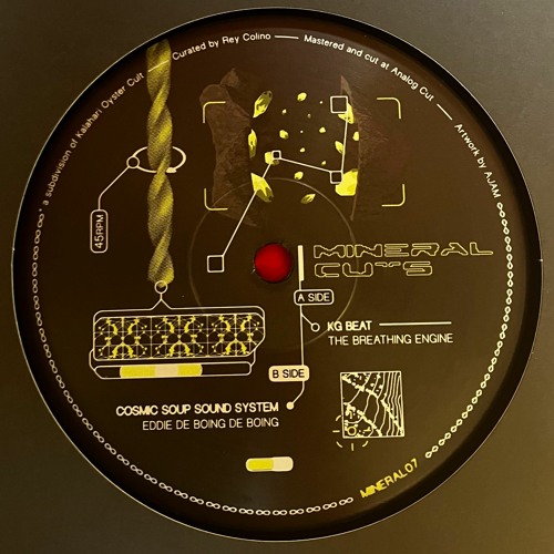 KG Beat & Cosmic Soup Sound System - MINERAL07 : 12inch