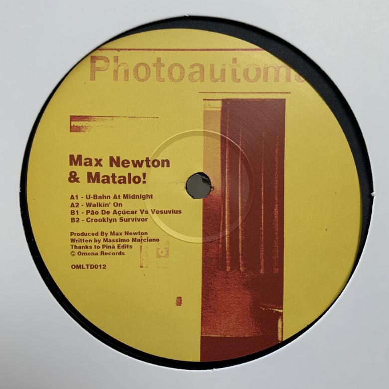 Max Newton & Matalo! - Photoautomat : 12inch