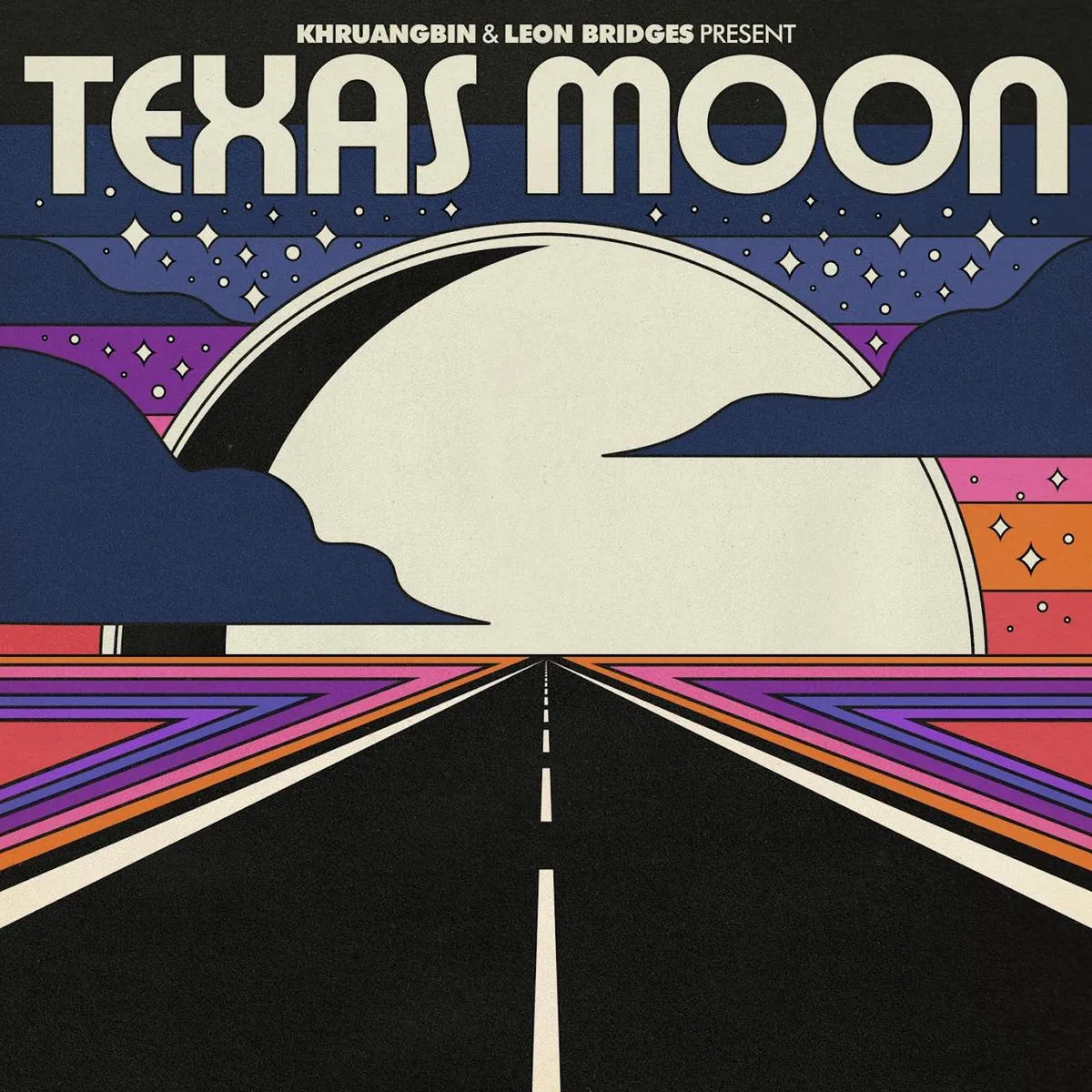 Khruangbin & Leon Bridges - Texas Moon (Black vinyl) : EP+DOWNLOAD CODE