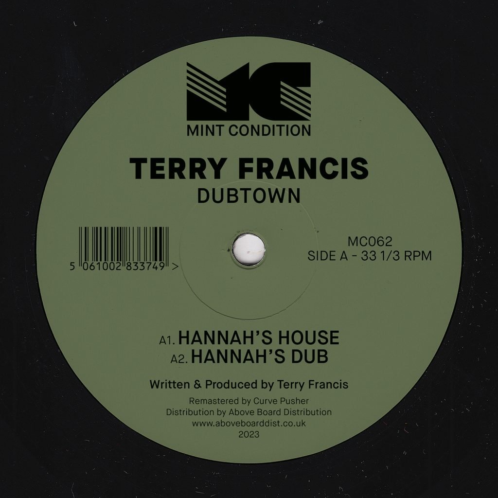 Terry Francis - Dubtown : 12inch