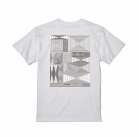 Mosaic × Qotaroo - Mosaic T Shirts White (L)