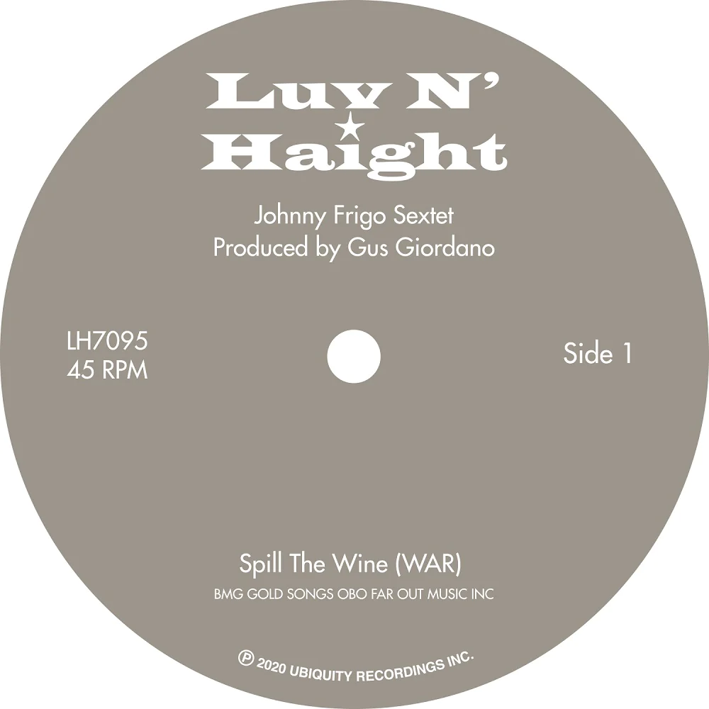 Johnny Frigo Sextet - Spill The Wine b/w Scorpio : 7inch