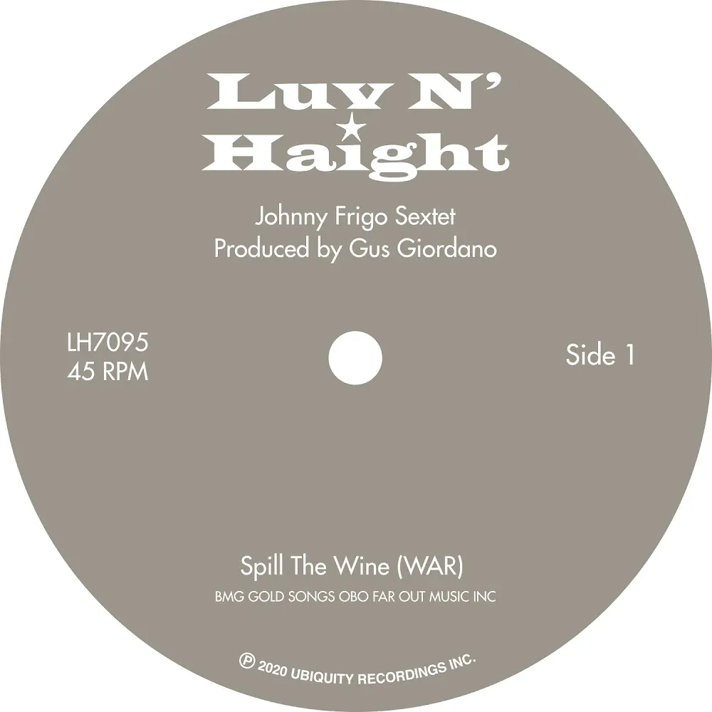Johnny Frigo Sextet - Spill The Wine b/w Scorpio : 7inch