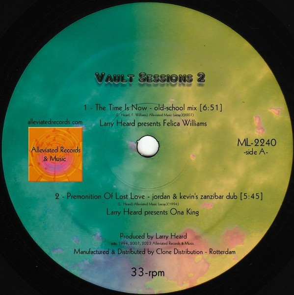 Larry Heard - Vault Sessions 2 : 12inch