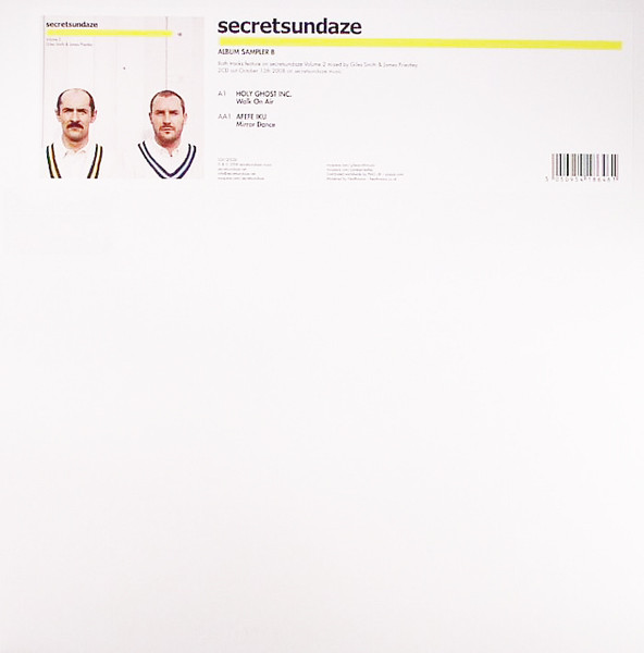 Various - Secretsundaze Vol. 2 - Sampler 2 : 12inch