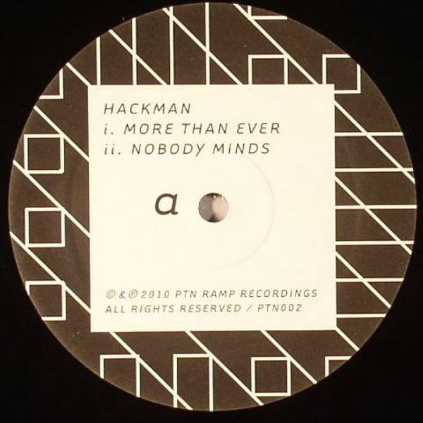 Hackman - More Than Ever EP : 12inch