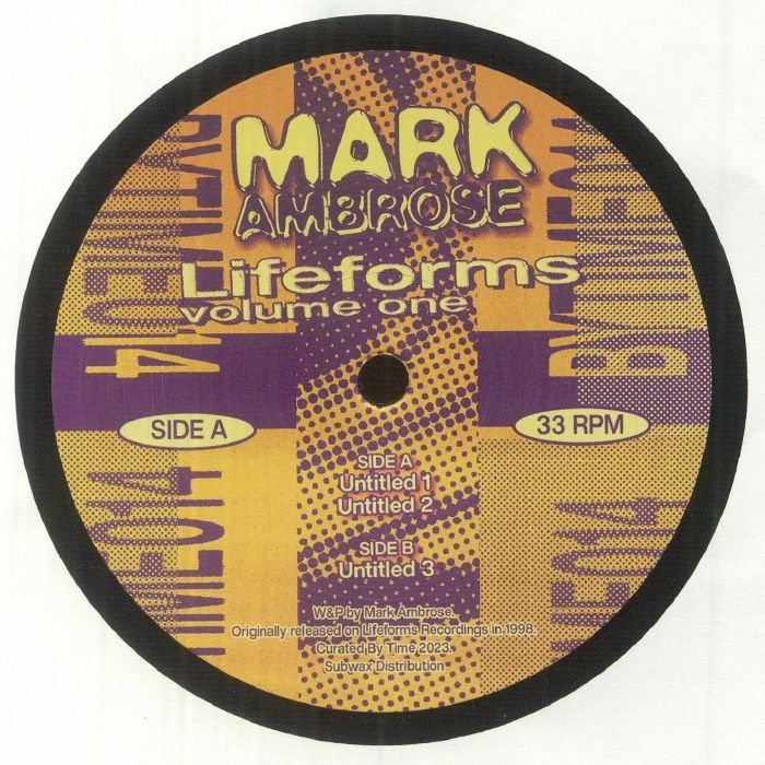 Mark Ambrose - Lifeforms Volume One : 12inch