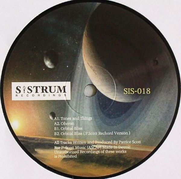 Patrice Scott - Orbital Bliss EP : 12inch